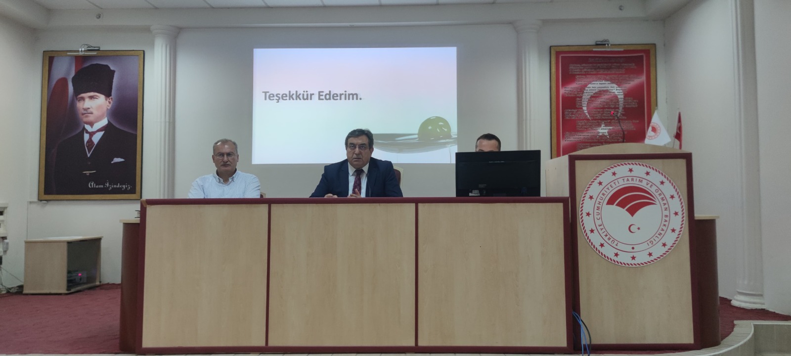 İlimizde 2024 yılı Zeytin ve Zeytinyağı Ürün Rekoltesi Tahmin Çalışması Gerçekleştirildi.