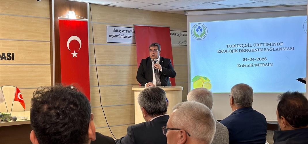 🍊Turunçgillerde Ekolojik Dengenin Sağlanması Bilgilendirme Toplantısı