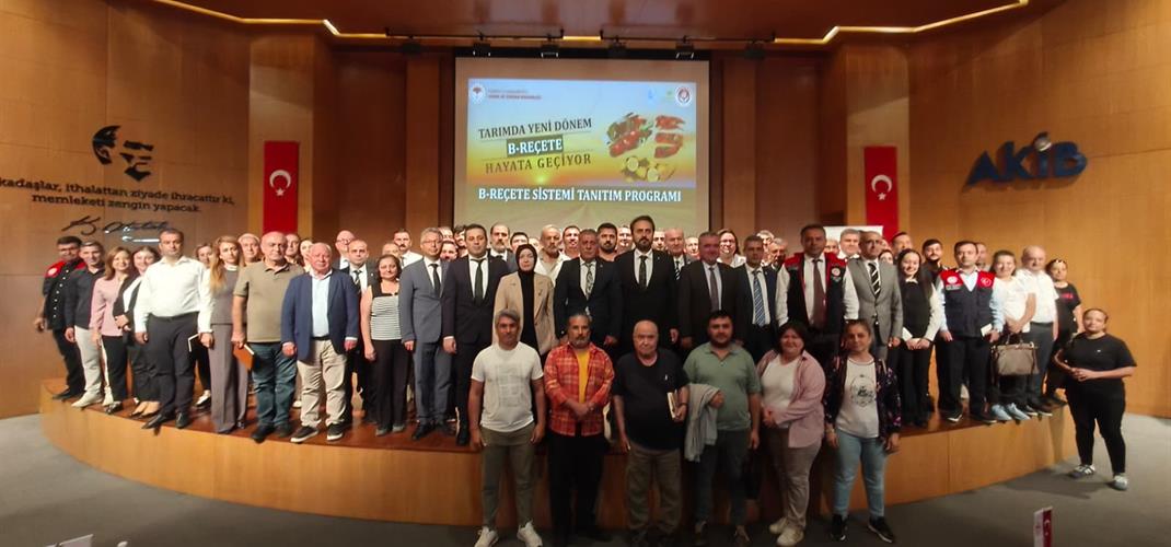 📍 Mersin'de "Bitki Reçetesi (B-Reçete) Sistemi" Tanıtım ve Değerlendirme Toplantısı Gerçekleştirildi 🌱💻